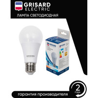 Светодиодная лампа Grisard Electric шар A60 Е27 15Вт 4000К 220В 10 шт GRE-002-0011