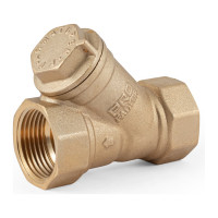 Фильтр PROFACTOR косой с отверстием для пломбы в/в 1" PF YS 222