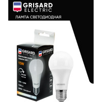 Светодиодная лампа Grisard Electric шар A60 Е27 15Вт 6500К 220В GRE-002-0017(1)