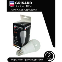 Светодиодная лампа Grisard Electric шар A60 Е27 20 Вт 6500К 220В GRE-002-0018(1)