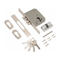 Врезной замок Аллюр 189-4A CP без ручек 1091