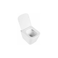 Подвесной унитаз BelBagno DUE безободковый с сиденьем Soft Close BB3103CHR/SC