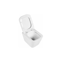 Подвесной унитаз BelBagno DUE безободковый с сиденьем Soft Close BB3103CHR/SC