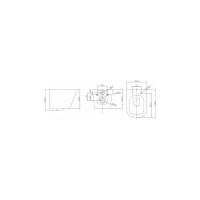 Подвесной унитаз BelBagno DUE безободковый с сиденьем Soft Close BB3103CHR/SC