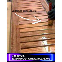 Полиуретановый лак для мебели SAFORA (матовый; 500 мл) ML500