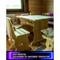 Полиуретановый лак для мебели SAFORA (матовый; 500 мл) ML500