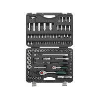 Набор торцевых головок и вставок ROCKFORCE 1/2, 1/4 DR 12-гранных, 108пр+6пр. RF-41082-9-PREMIUM(49895)