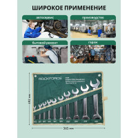 Набор рожковых ключей Rockforce 10 предметов RF-5103P(50697)