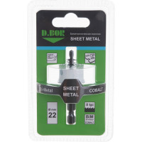 Коронка биметаллическая SHEET METAL 22 мм D.BOR D-HS-BIM-SM-20-022