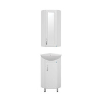 Подвесной шкаф Style Line 300x800 угловой (стекло) ЛС-00000134