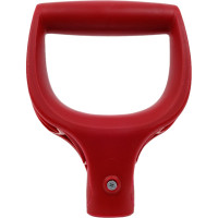 Ручка красная Garten 32 мм для лопаты Fachmann 05.009