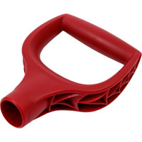 Ручка красная Garten 32 мм для лопаты Fachmann 05.009