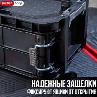 Ящик для инструментов Keter НОВИНКА CONNECT SYS 2 DRAWERS 250037