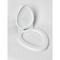 Сиденье для унитаза VIRPLAST VIR взрослое, белое 28337 20980522