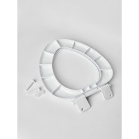 Сиденье для унитаза VIRPLAST VIR взрослое, белое 28337 20980522