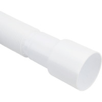 Сифон VIRPLAST МИНИ Элит 1.1/2 х40/50 с литым выпуском, нерж.чашкой 70мм и гибкой трубой 100311 30980676