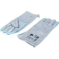 Спилковые краги Факел Т-34 серые без подкладки, КРА005 87473461