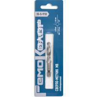 Сверло-метчик комбинированный М8, 8 мм, шаг 1.25 мм, длина 64 мм, хвостовик 1/4", РемоКолор 35-5-910