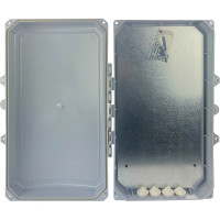 Пластиковый корпус с монтажной панелью KRZMI Solid ЩМПпл-4 глухая дверь 494x274x124 IP55 4651117991413