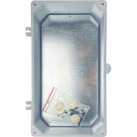 Пластиковый корпус с монтажной панелью KRZMI Solid ЩМПпл-3 глухая дверь 368x200x117 IP55 4651117991390