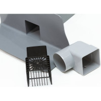 Парапетная воронка для ПВХ-мембран Fachmann VC-PVC 100x100 мм 01.067