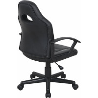 Компьютерное кресло BRABIX Spark GM-201, экокожа, черное/серое 532504