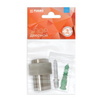 Напольный дверной упор Fuaro DS-14 SN матовый никель 43239