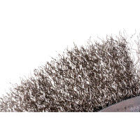 Универсальная ручная щетка крацовка EuroBrush 230x130 ворс гофр. нержавеющая сталь 0,30 EB-XSS1