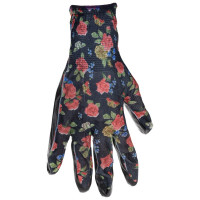 Садовые перчатки MasterProf, цветные, полиэстер с обливкой из нитрила, размер M ДС.070792