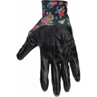 Садовые перчатки MasterProf, цветные, полиэстер с обливкой из нитрила, размер M ДС.070792