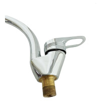 Смеситель для кухни OUTE хром 250 мм, с боковой ручкой, латунь T3813B