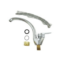 Смеситель для кухни OUTE хром 250 мм, с боковой ручкой, латунь T3813B