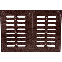 Решётка вентиляционная раздвижная 240x340 мм, медный антик Трибатрон 87982