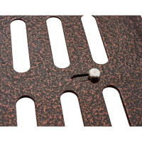 Решётка вентиляционная раздвижная 240x340 мм, медный антик Трибатрон 87982