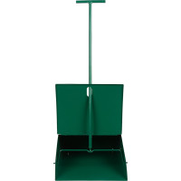 Совок для мусора NV металлический, зеленый NV-MD211