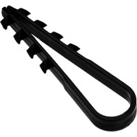 Дюбель-хомут DM PLAST для круглого кабеля 5-10 чёрный 100 шт 5-10-1кр