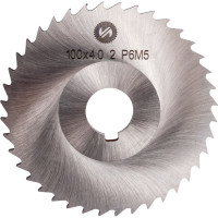 Фреза отрезная со ступицей (100x4x22 мм; тип 2; Z-40; Р6М5 6542; 2254-1254) ИНСТУЛС 00001614795