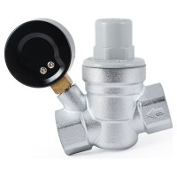 Редуктор давления PROFACTOR мембранный, с манометром, 3/4" PF PRV 254G