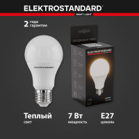 Светодиодная лампа Elektrostandard Classic LED D 7W 3300K E27 А60 BLE2765 a060102