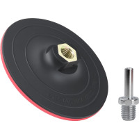 Насадка-держатель с липучкой жесткая 125 мм на УШМ и дрель Diamond Industrial DIDN125H