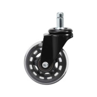 Колесо для кресла Brante D 65 мм на штыре M10, силикон 104320
