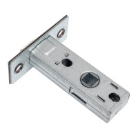 Межкомнатная защелка Ренц матовый черный никель INL 5-45 MBN