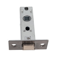 Межкомнатная защелка Ренц матовый черный никель INL 5-45 MBN