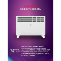 Электрический конвектор Royal Clima  RIBERA Meccanico REC-R1000M