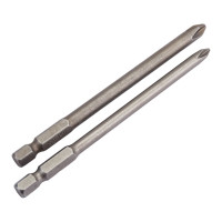 Биты длинные PH1, PH2, 2 шт, 100 мм DRAUMET 8080