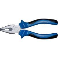 Комбинированные плоскогубцы Промлайн 160мм. сталь Cr-v, двухкомпонентные рукоятки ПЛ01301160_z022
