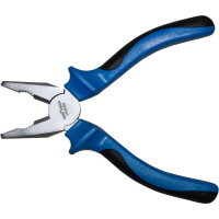 Комбинированные плоскогубцы Промлайн 160мм. сталь Cr-v, двухкомпонентные рукоятки ПЛ01301160_z022
