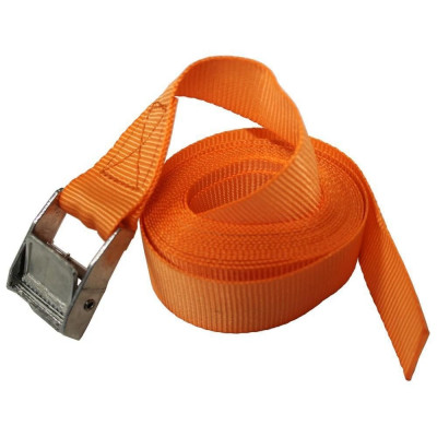 Стяжной ремень для крепления груза АБСОЛЮТ 0,4/0,8 т, кольцевой, L=1 м, пружинный замок 7930121030903