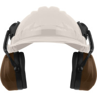 Противошумные наушники с разъемом на каску Jeta Safety Clamor 29 дБ коричневый JEM-521C