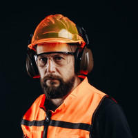 Противошумные наушники с разъемом на каску Jeta Safety Clamor 29 дБ коричневый JEM-521C